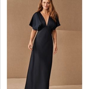 BHLDN Leila satin dress